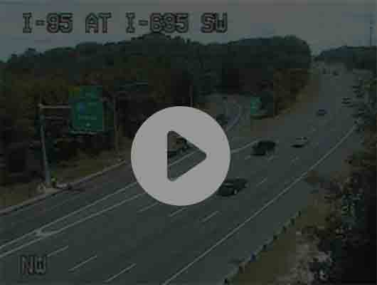 Traffic Cam I-95 S of Md 152 (C021) MP 74.1 Player